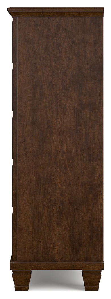 Furniture City Laplace - Ashley Furniture - Danabrin Bedroom - Five Drawer Chest / Brown - B685-46