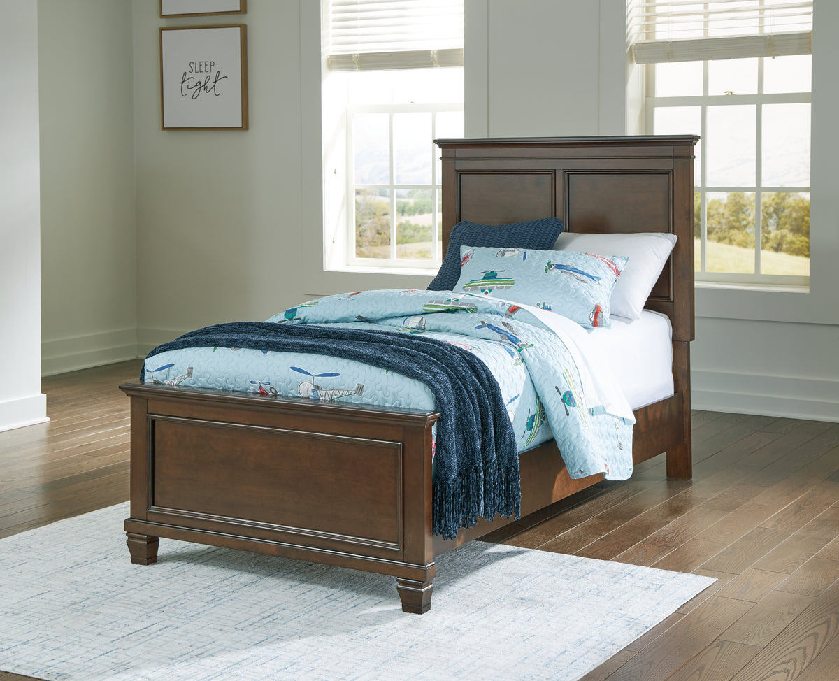 Furniture City Laplace - Ashley Furniture - Danabrin Bedroom - Twin Panel Bed / Brown - B685B6