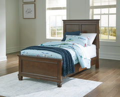Furniture City Laplace - Ashley Furniture - Danabrin Bedroom - Twin Panel Bed / Brown - B685B6