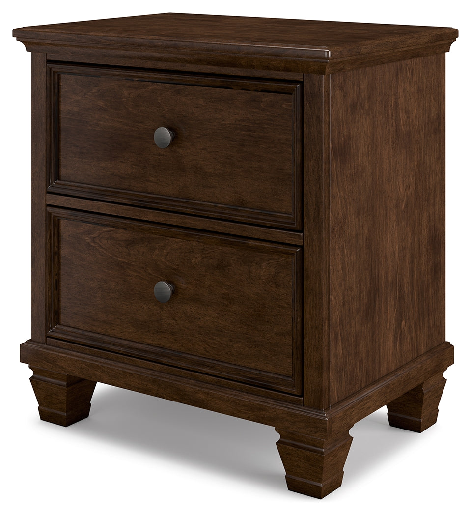 Furniture City Laplace - Ashley Furniture - Danabrin Bedroom - Two Drawer Night Stand / Brown - B685-92