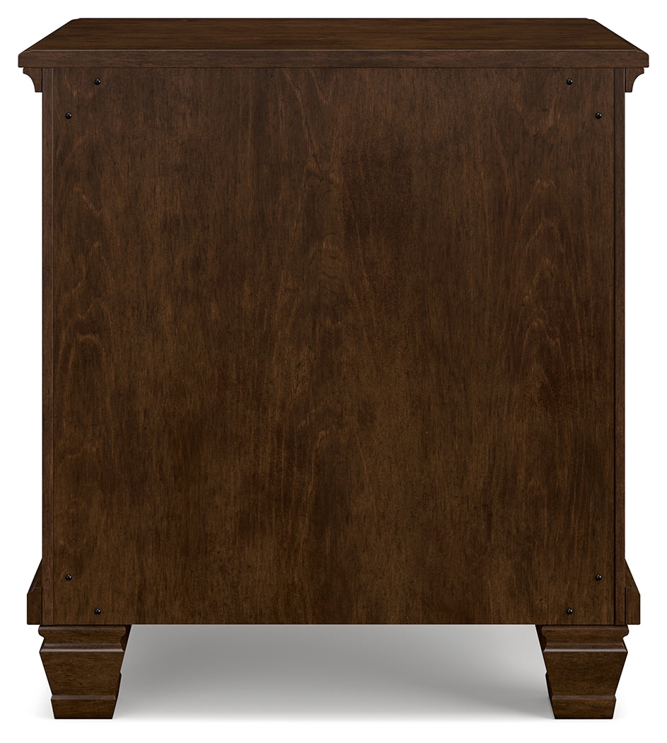 Furniture City Laplace - Ashley Furniture - Danabrin Bedroom - Two Drawer Night Stand / Brown - B685-92