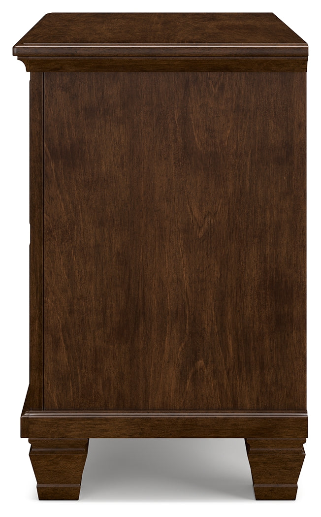 Furniture City Laplace - Ashley Furniture - Danabrin Bedroom - Two Drawer Night Stand / Brown - B685-92