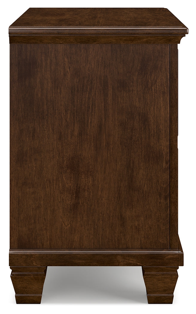 Furniture City Laplace - Ashley Furniture - Danabrin Bedroom - Two Drawer Night Stand / Brown - B685-92