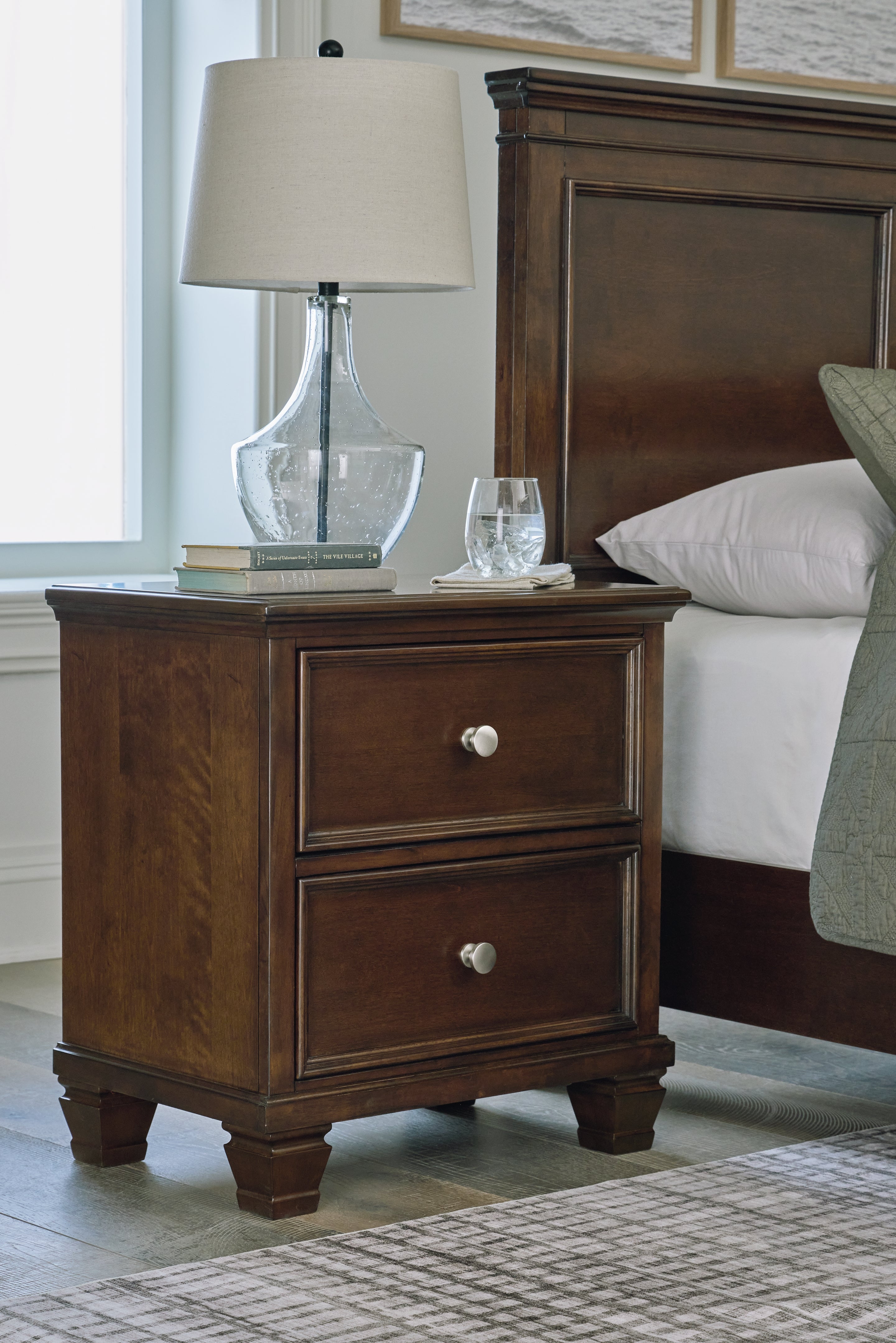 Furniture City Laplace - Ashley Furniture - Danabrin Bedroom - Two Drawer Night Stand - B685-92