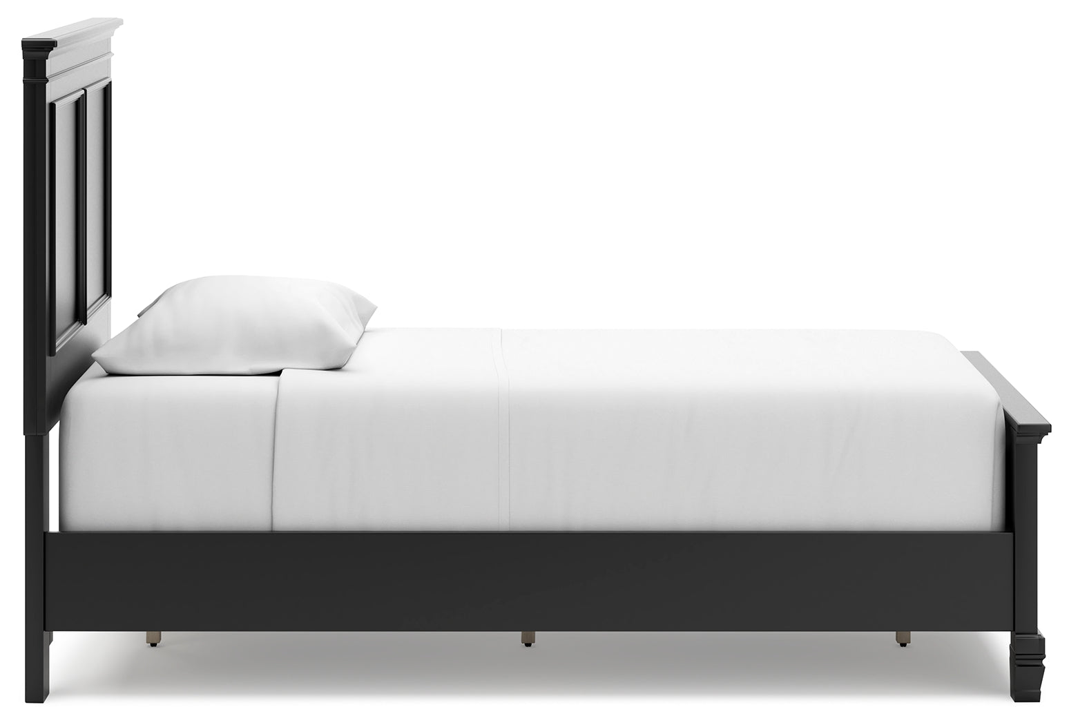 Furniture City Laplace - Ashley Furniture - Lanolee Bedroom - Twin Panel Bed / Black - B687B2