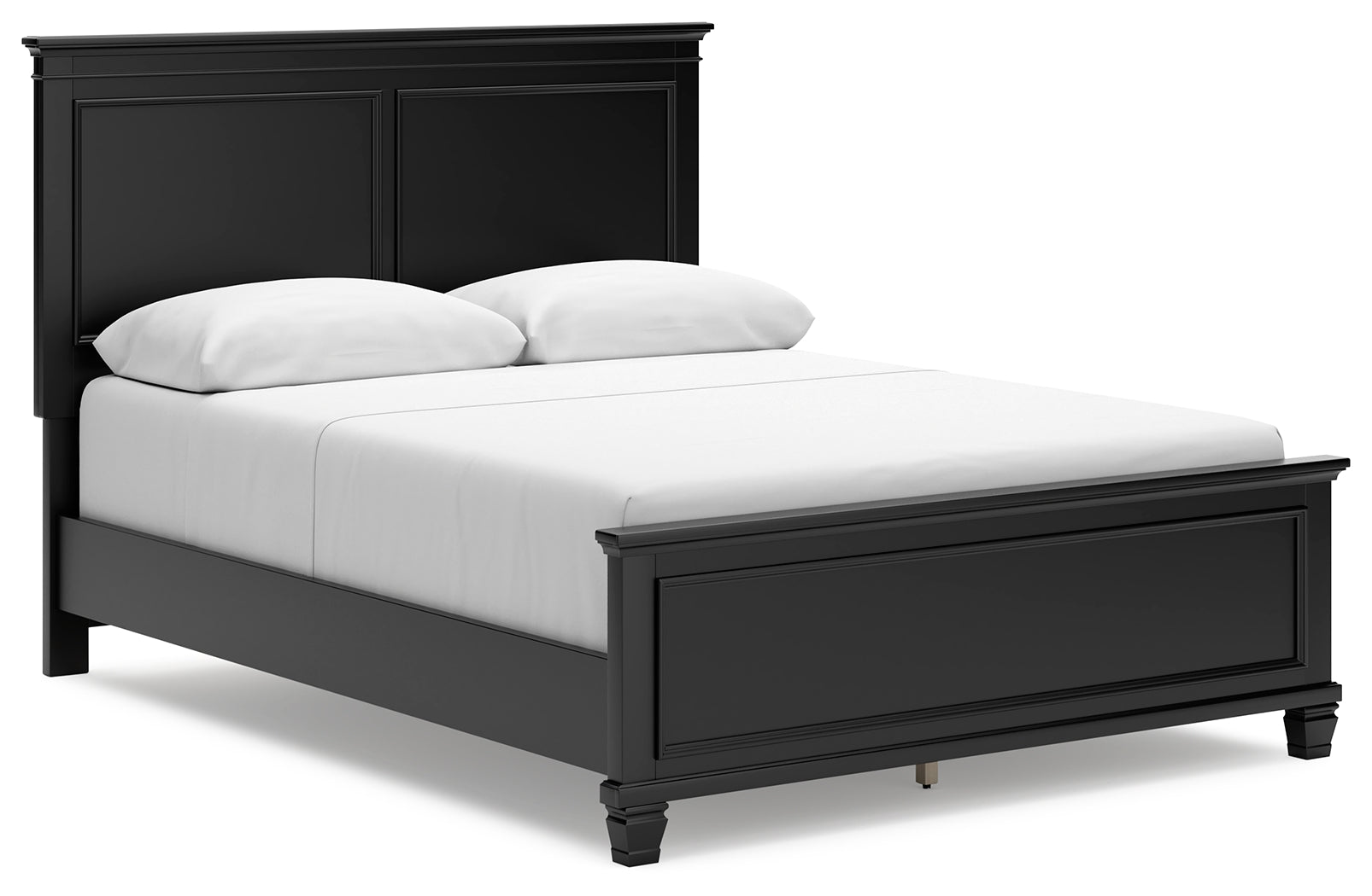 Furniture City Laplace - Ashley Furniture - Lanolee Bedroom - Queen Panel Bed / Black - B687B6