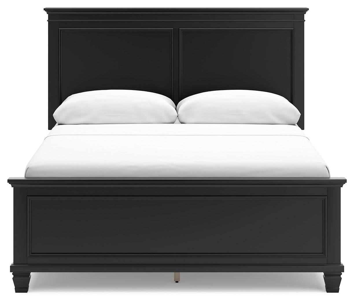 Furniture City Laplace - Ashley Furniture - Lanolee Bedroom - Queen Panel Bed / Black - B687B6