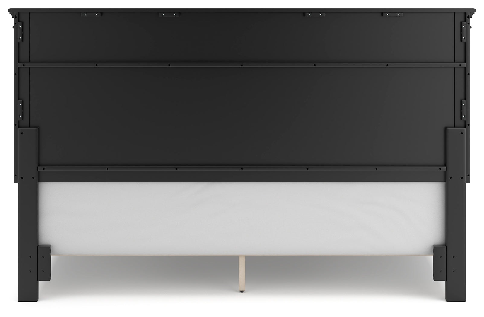Furniture City Laplace - Ashley Furniture - Lanolee Bedroom - California King Panel Bed / Black - B687B9