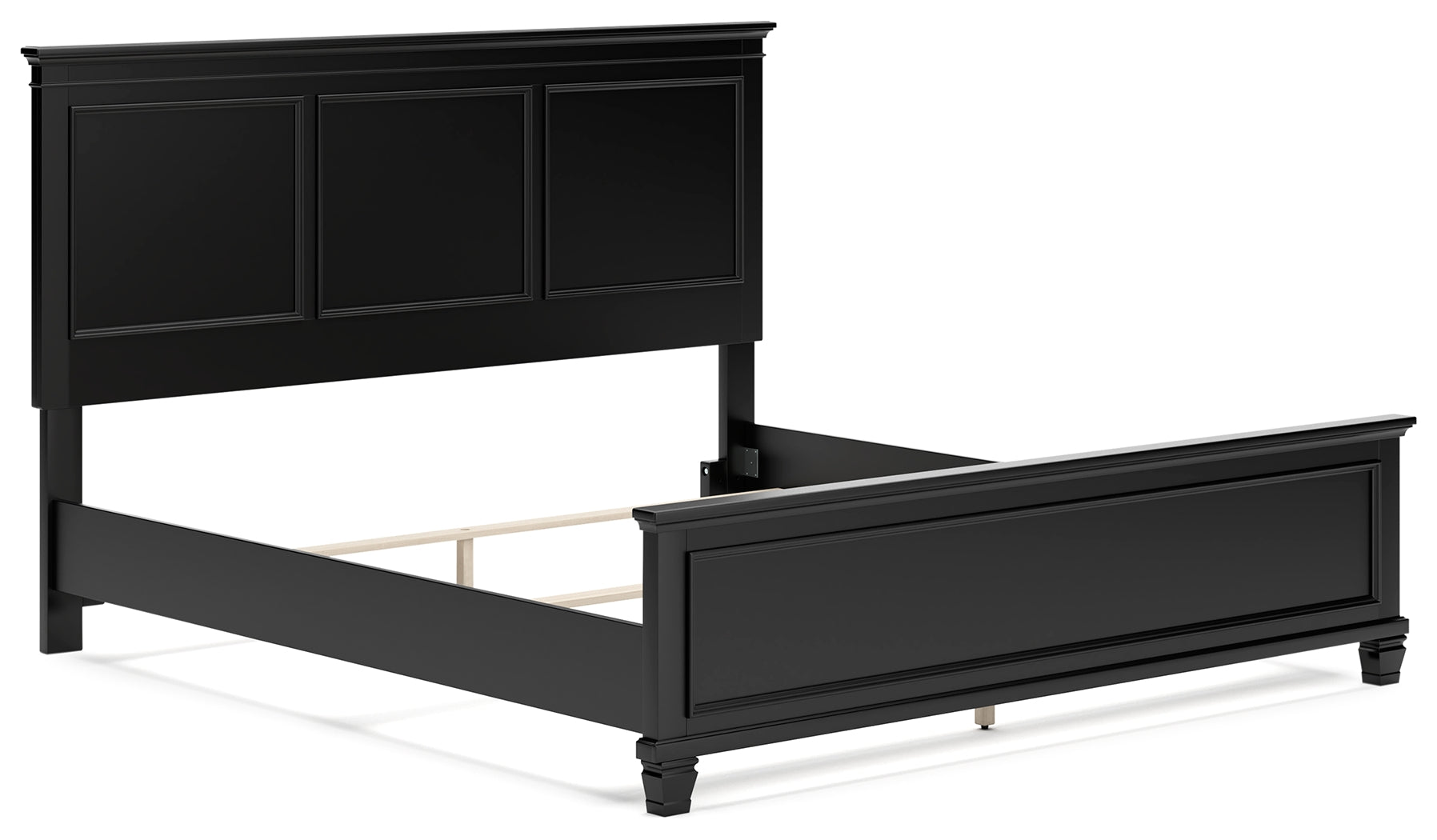 Furniture City Laplace - Ashley Furniture - Lanolee Bedroom - King Panel Bed / Black - B687B8