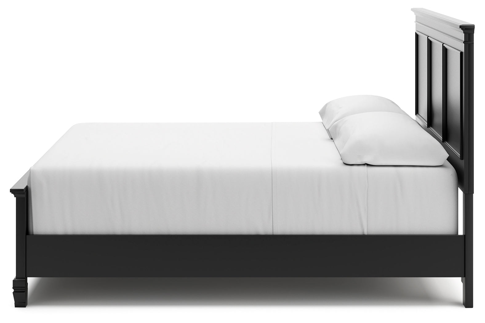 Furniture City Laplace - Ashley Furniture - Lanolee Bedroom - King Panel Bed / Black - B687B8