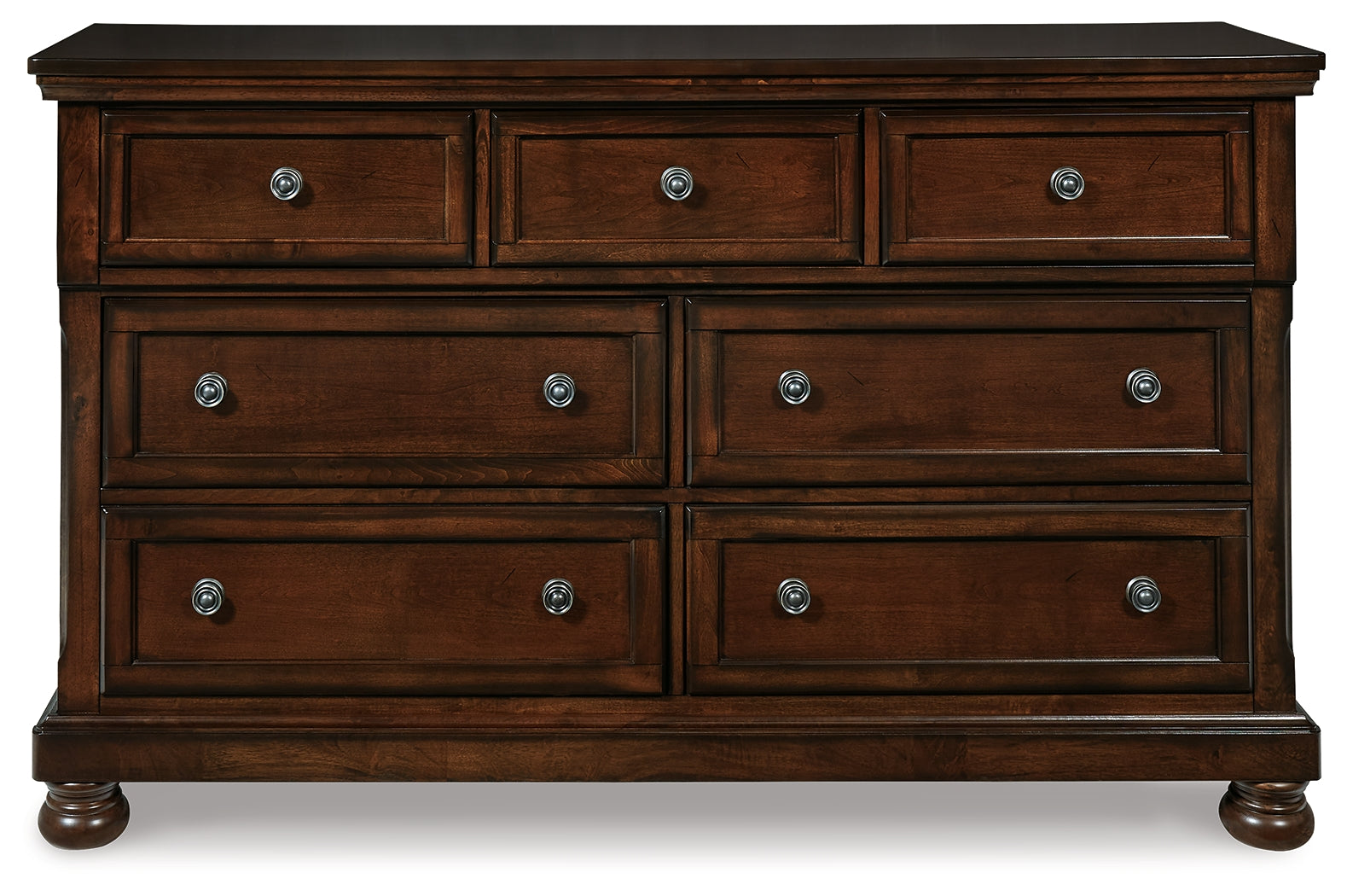 Furniture City Laplace - Ashley Furniture - Porter Bedroom - Dresser / Rustic Brown - B697-31