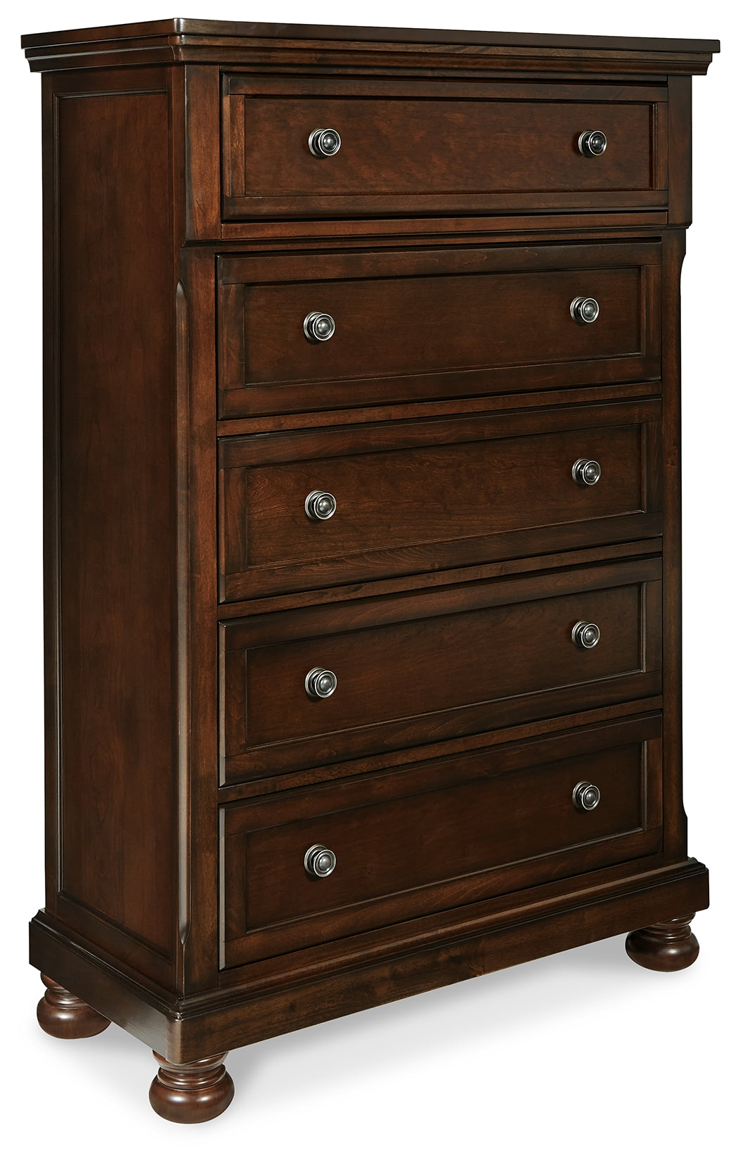 Furniture City Laplace - Ashley Furniture - Porter Bedroom - Dresser and Mirror / Rustic Brown - B697B1