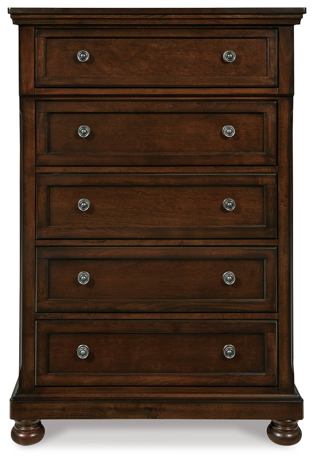 Furniture City Laplace - Ashley Furniture - Porter Bedroom - King Panel Bed / Rustic Brown - B697B11