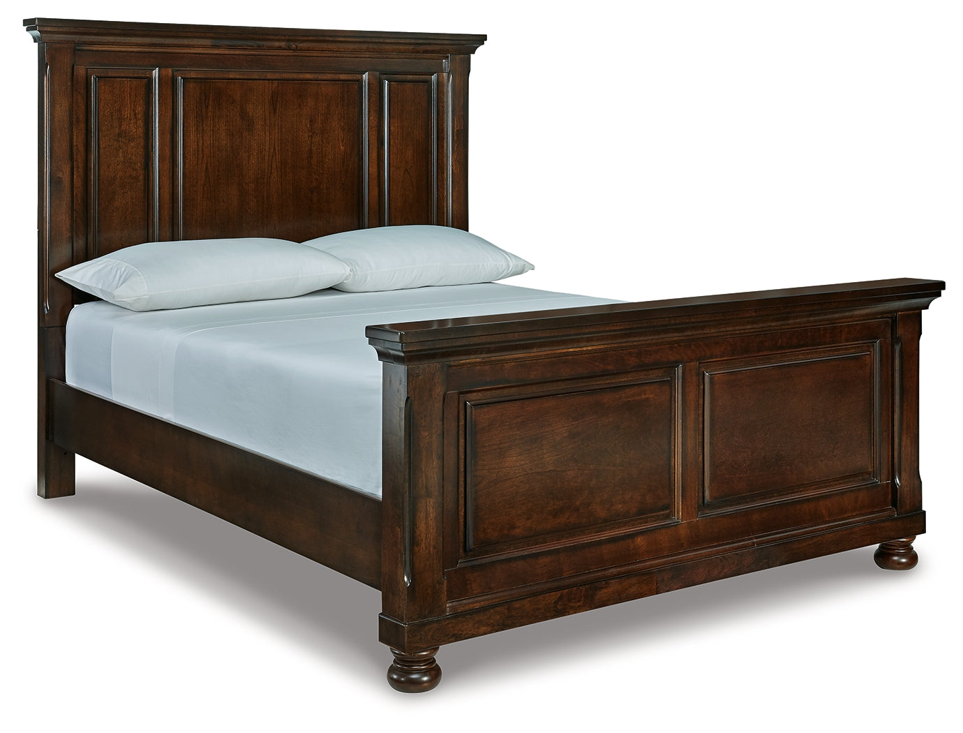Furniture City Laplace - Ashley Furniture - Porter Bedroom - Queen Panel Bed / Rustic Brown - B697B2