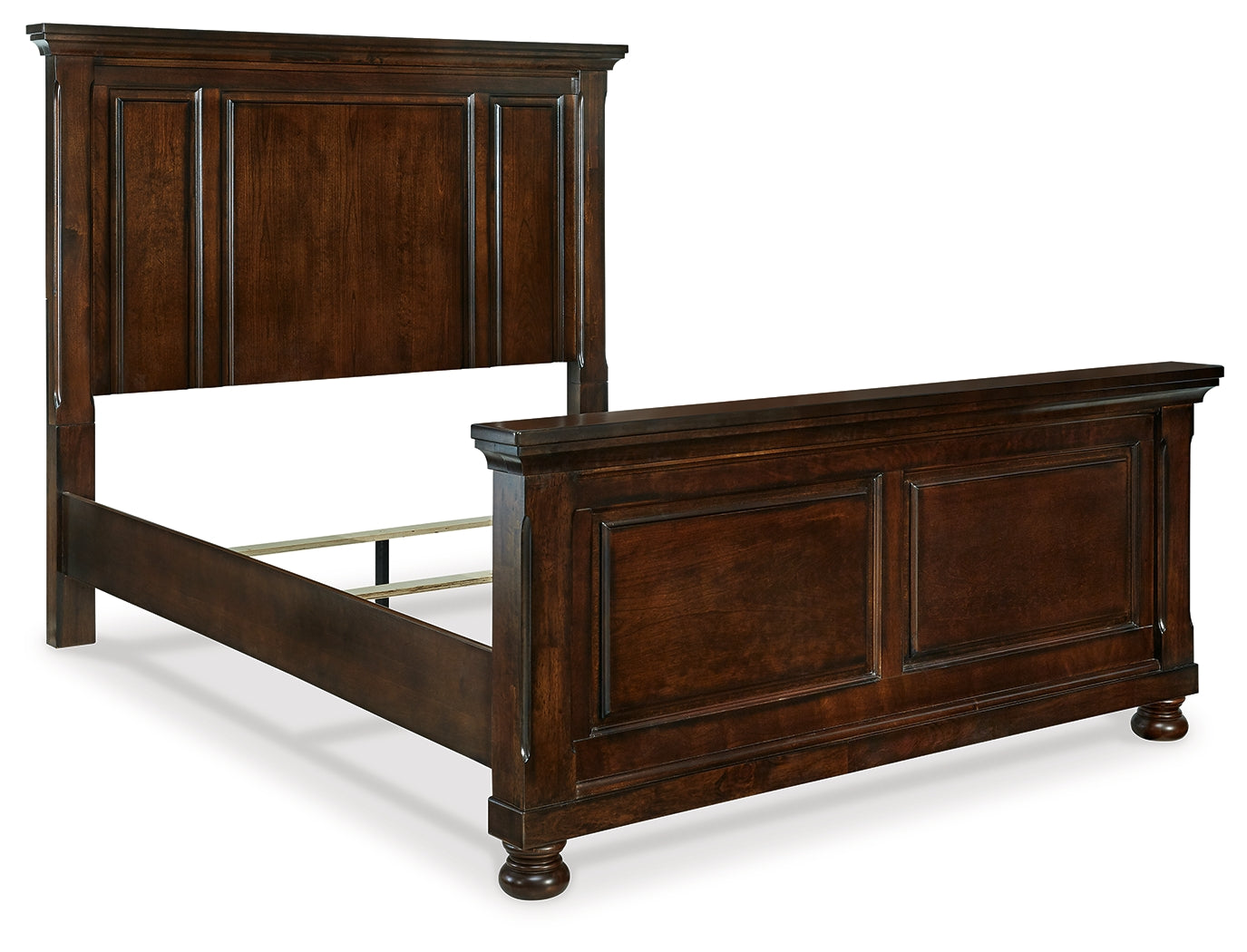Furniture City Laplace - Ashley Furniture - Porter Bedroom - Queen Panel Bed / Rustic Brown - B697B2