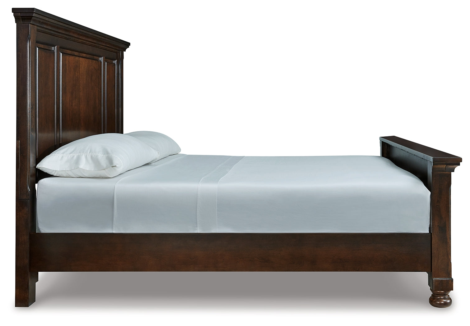 Furniture City Laplace - Ashley Furniture - Porter Bedroom - King Panel Bed / Rustic Brown - B697B11