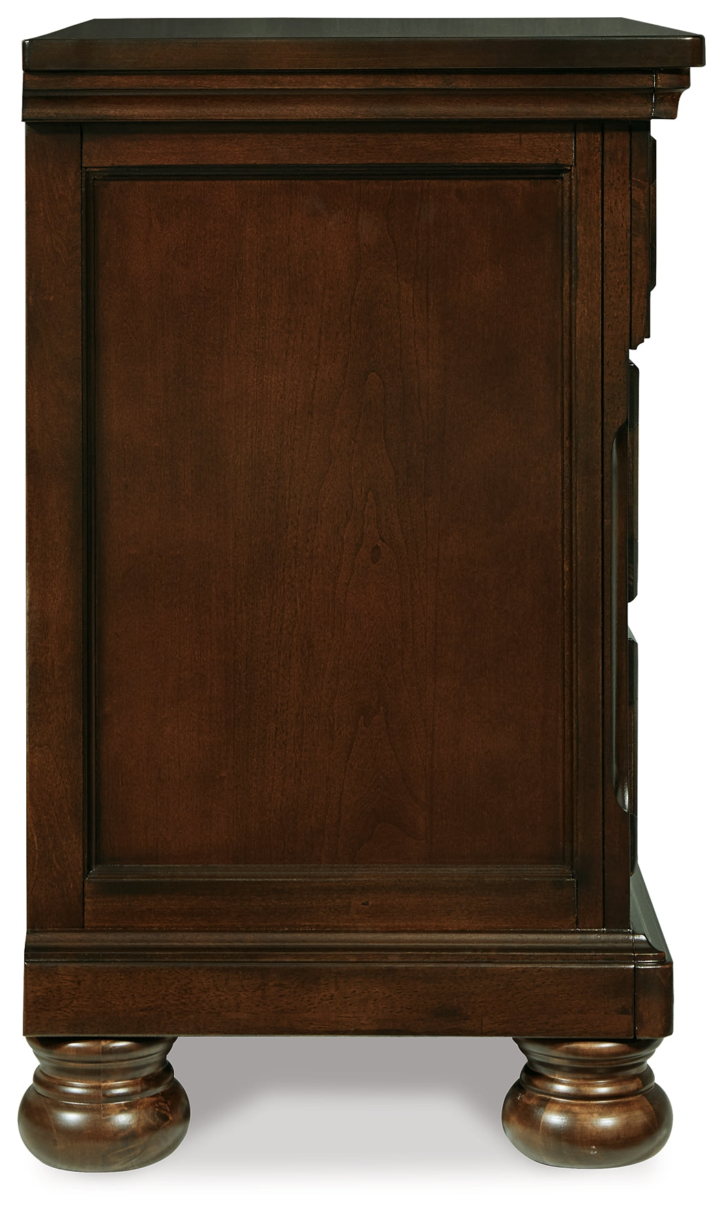 Furniture City Laplace - Ashley Furniture - Porter Bedroom - Two Drawer Night Stand / Rustic Brown - B697-92