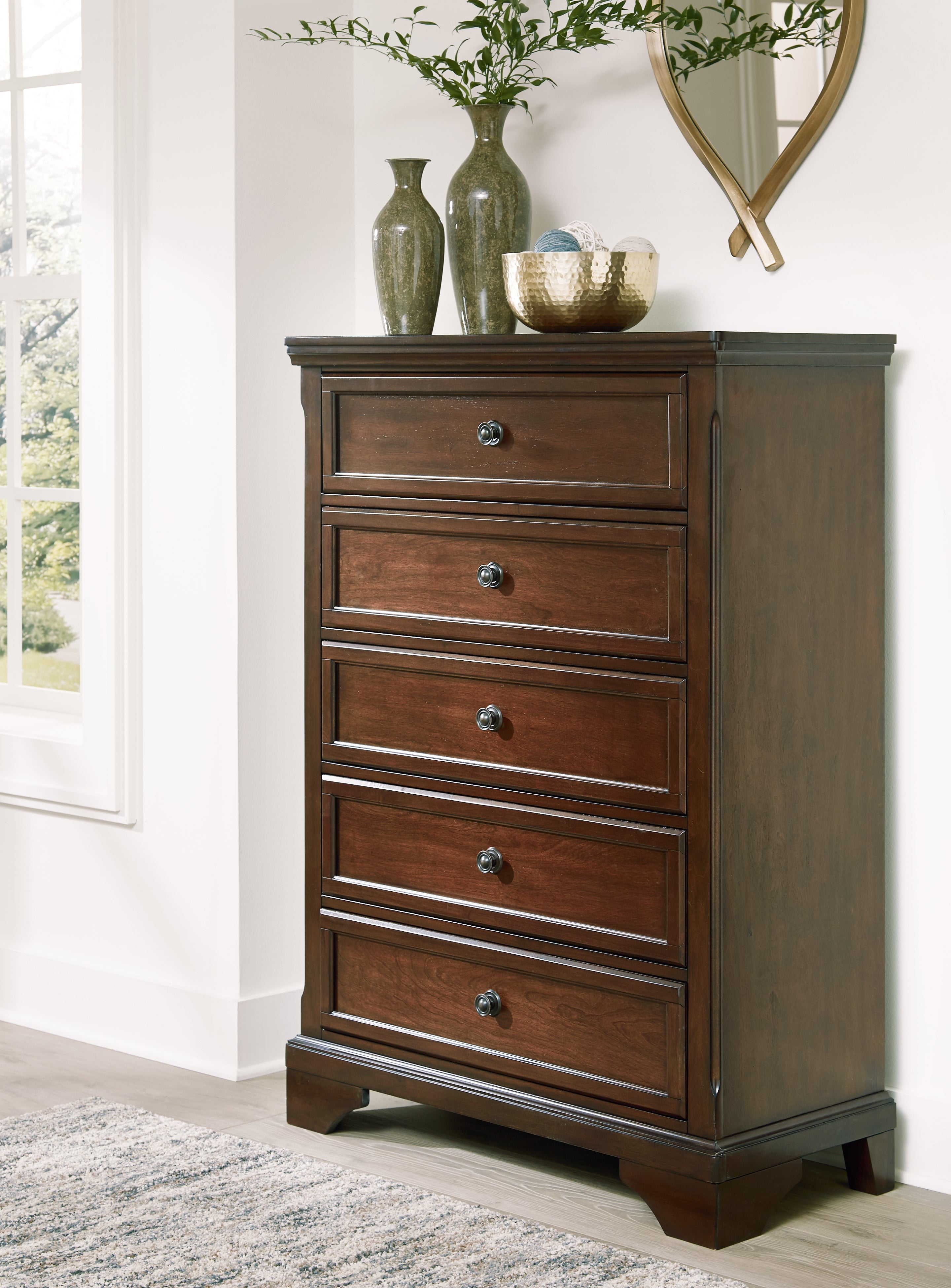 Furniture City Laplace - Ashley Furniture - Trellington Bedroom - Five Drawer Chest - B716-46