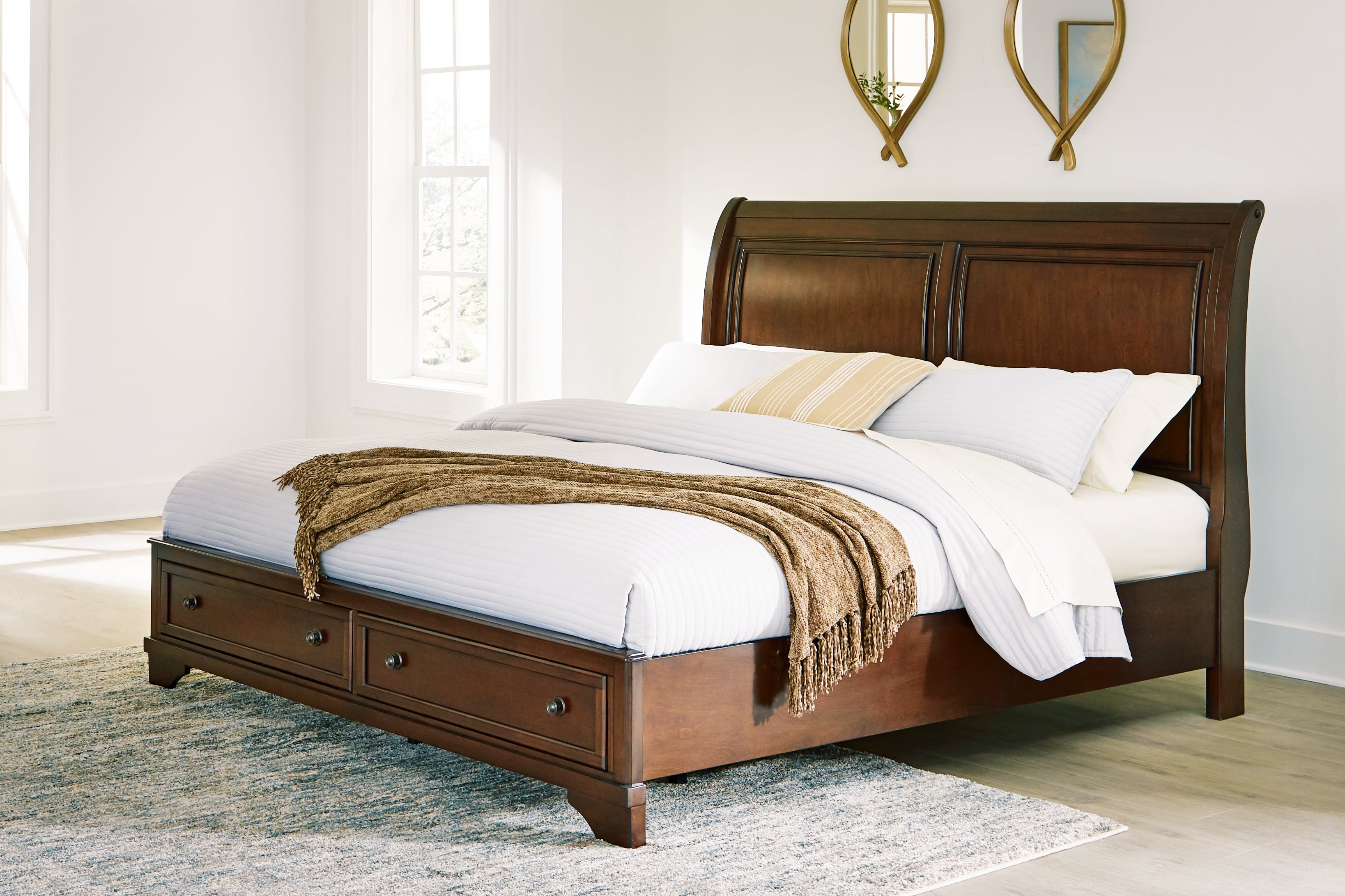 Furniture City Laplace - Ashley Furniture - Trellington Bedroom - Queen Sleigh Storage Bed - B716B1