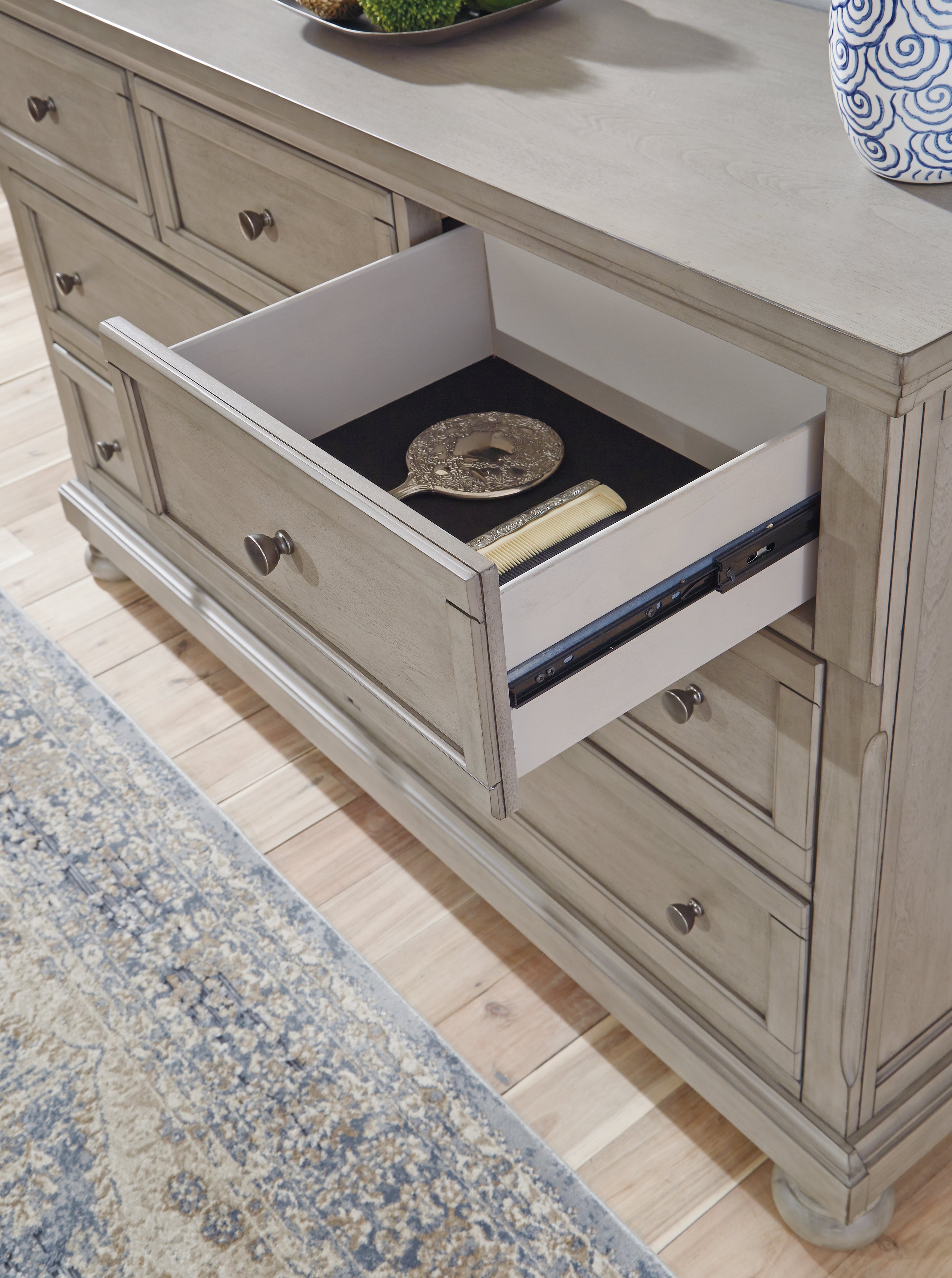 Furniture City Laplace - Ashley Furniture - Lettner Bedroom - Dresser / Light Gray - B733-31