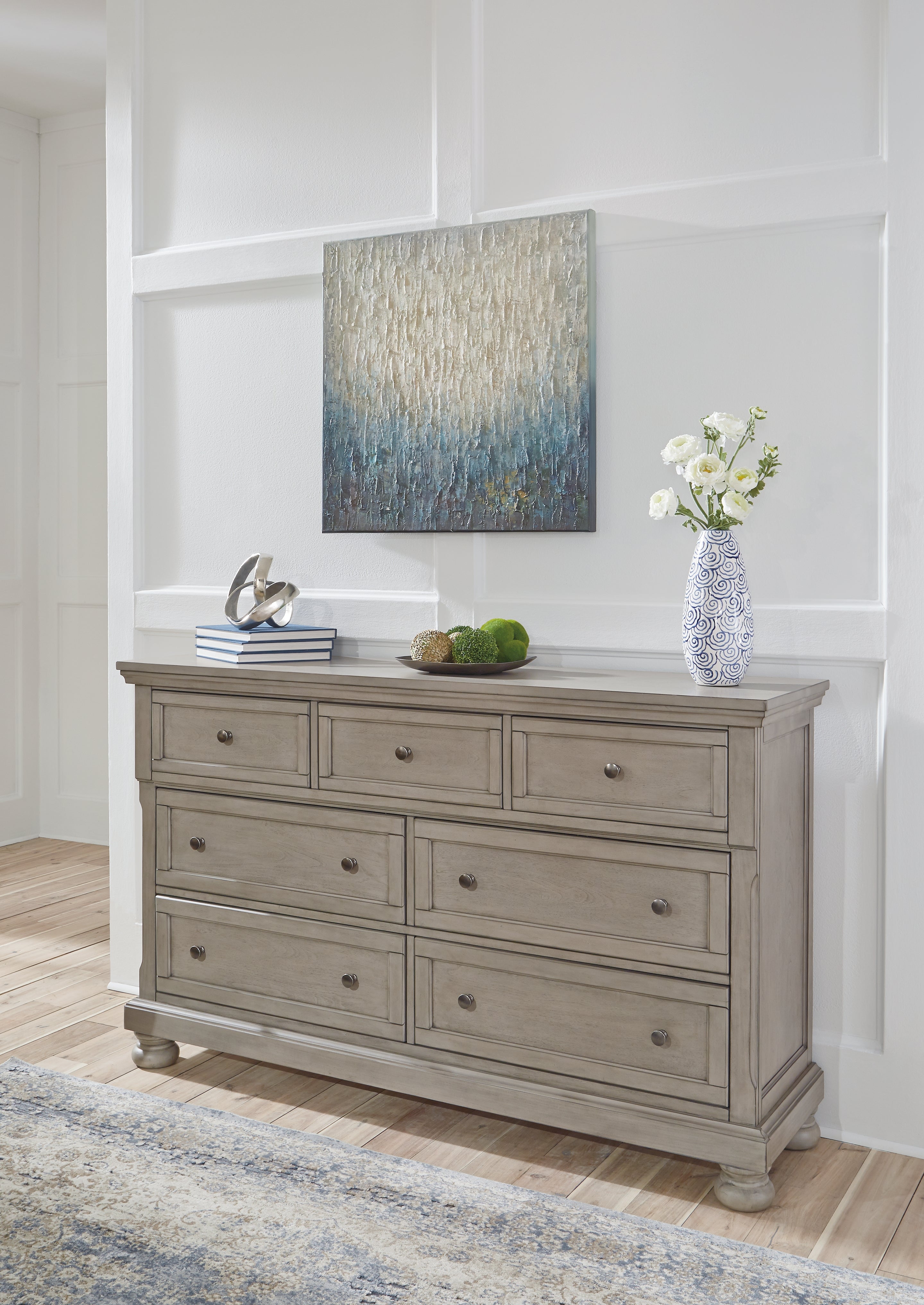 Furniture City Laplace - Ashley Furniture - Lettner Bedroom - Dresser / Light Gray - B733-31