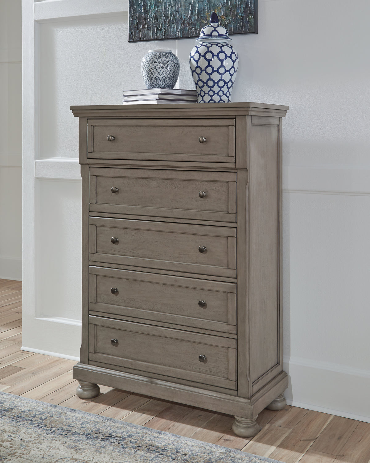 Furniture City Laplace - Ashley Furniture - Lettner Chest of Drawers - Five Drawer Chest - B733-46