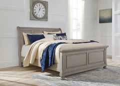 Furniture City Laplace - Ashley Furniture - Lettner California King Sleigh Bed - California King Sleigh Bed - B733B36