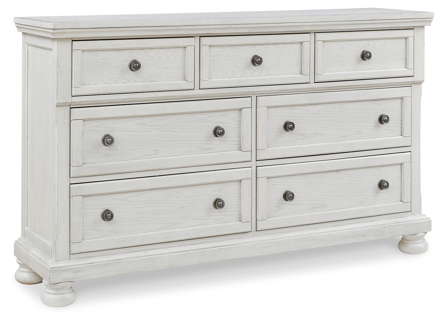 Furniture City Laplace - Ashley Furniture - Robbinsdale Bedroom - Dresser and Mirror / Antique White - B742B1