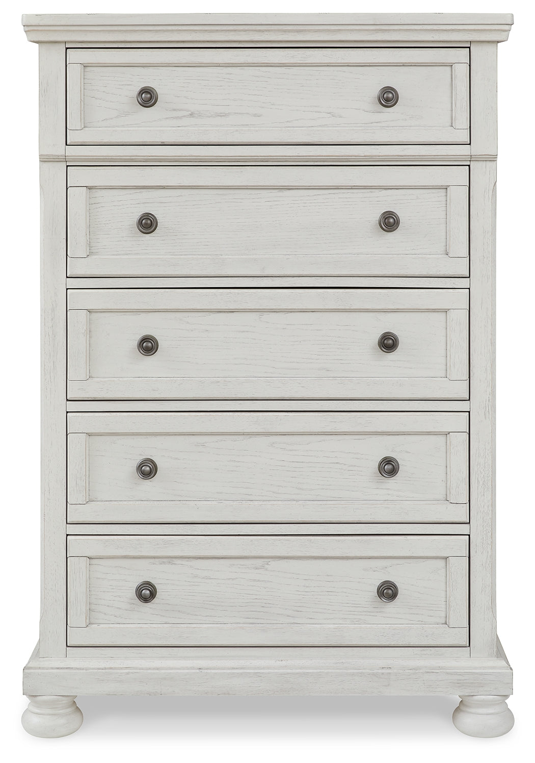 Furniture City Laplace - Ashley Furniture - Robbinsdale Bedroom - One Drawer Night Stand / Antique White - B742-91