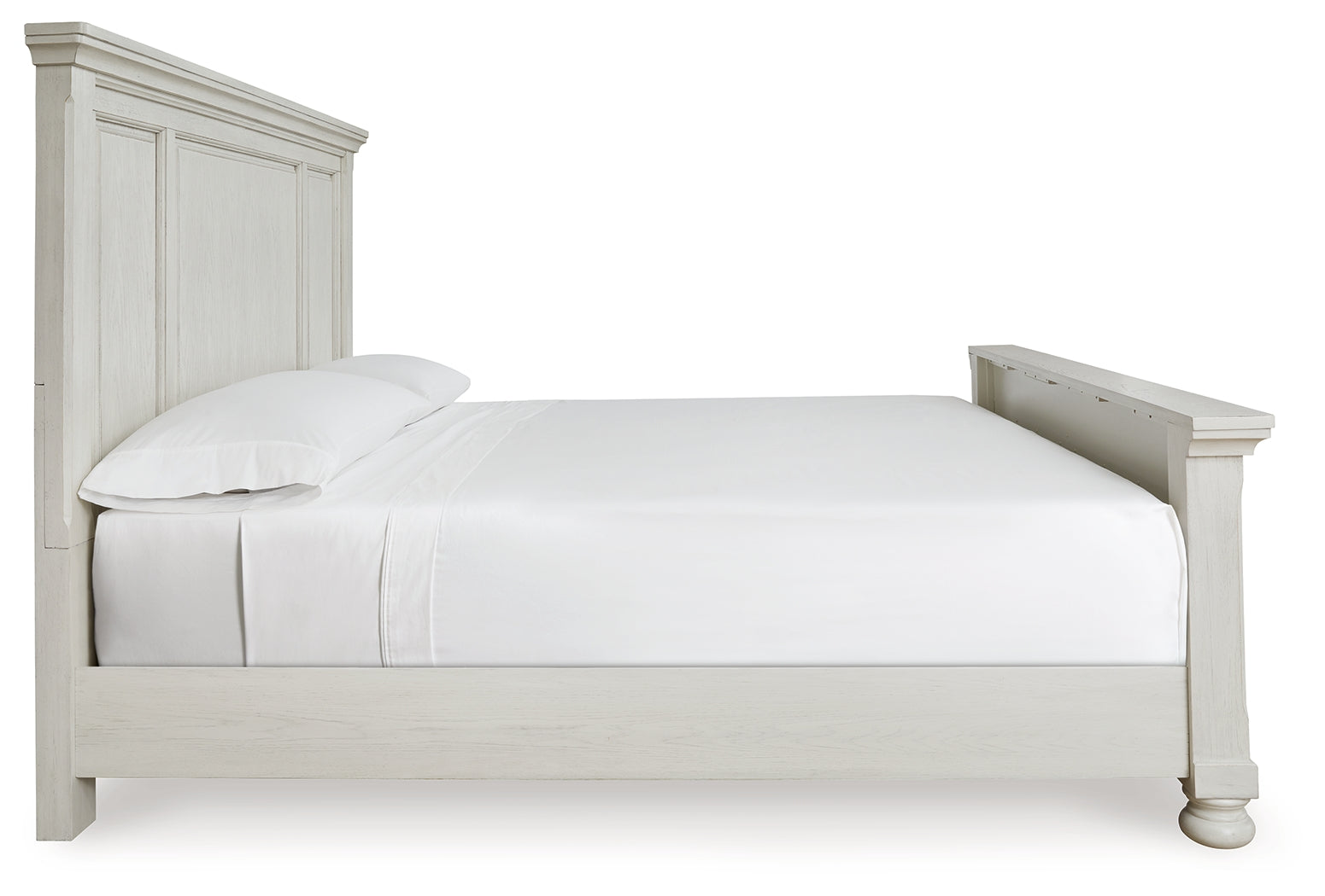 Furniture City Laplace - Ashley Furniture - Robbinsdale Bedroom - Queen Panel Bed / Antique White - B742B2