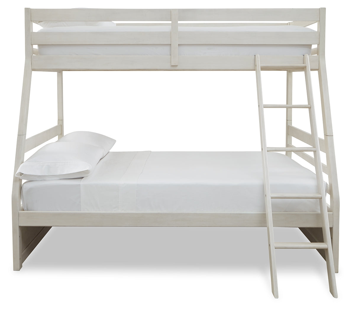 Furniture City Laplace - Ashley Furniture - Robbinsdale Bedroom - Twin over Full Bunk Bed / Antique White - B742B17