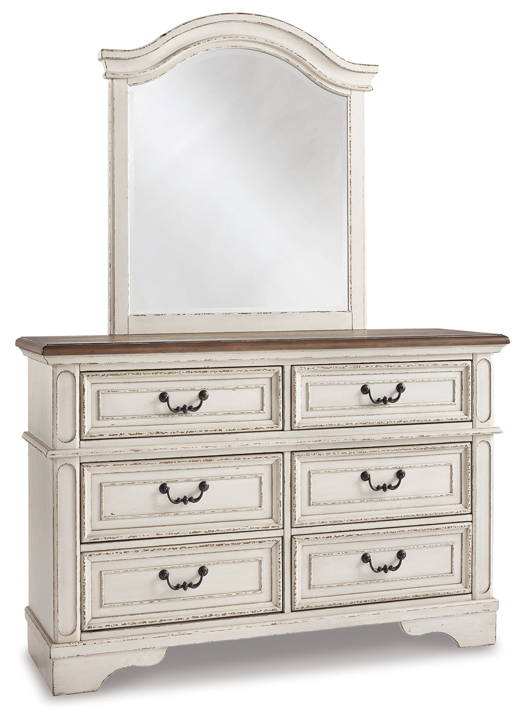 Furniture City Laplace - Ashley Furniture - Realyn Bedroom - One Drawer Night Stand / Chipped White - B743B12