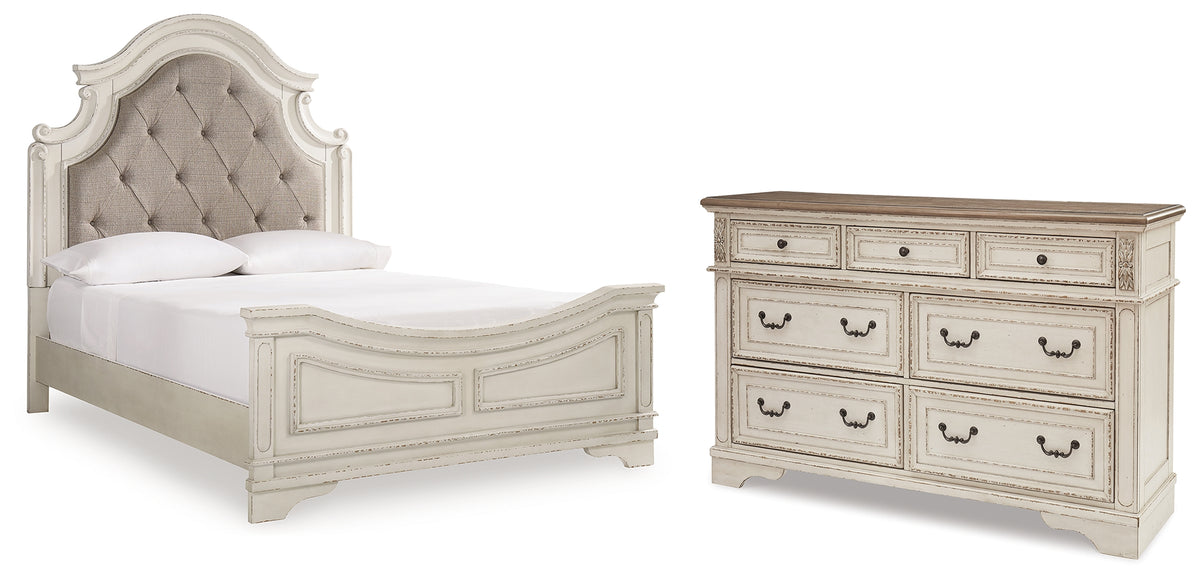 Furniture City Laplace - Ashley Furniture - Realyn Queen Panel Bed and Dresser - Queen Panel Bed and Dresser - B743B72