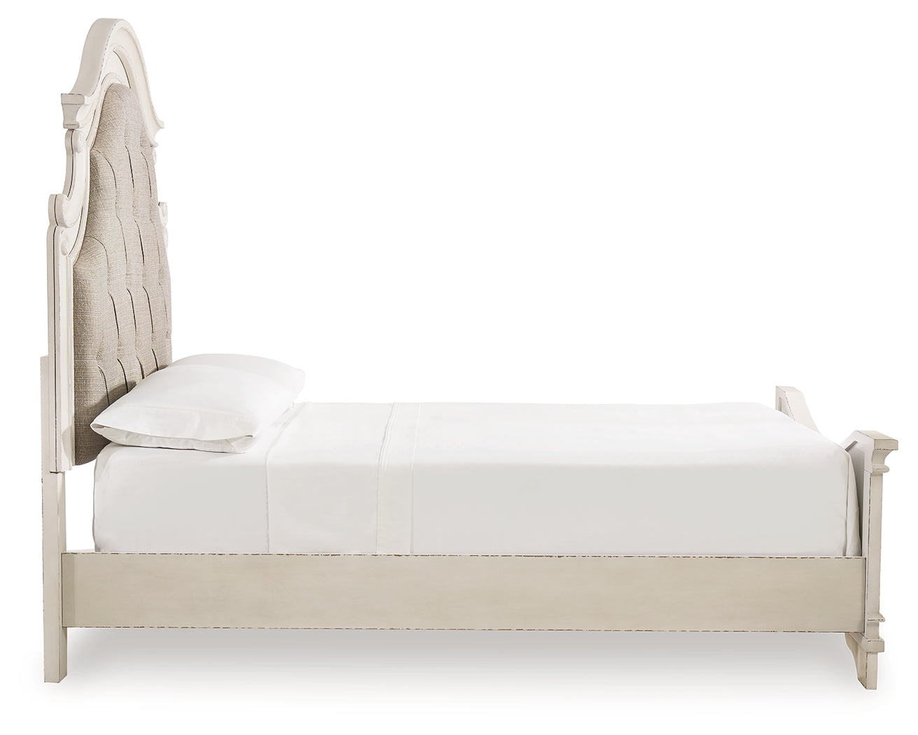 Furniture City Laplace - Ashley Furniture - Realyn Bedroom - California King Upholstered Storage Bed / Two-tone - B743B21