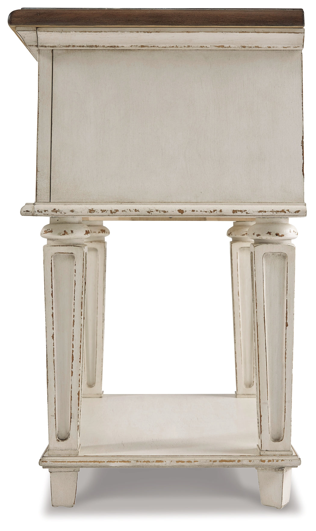 Furniture City Laplace - Ashley Furniture - Realyn Bedroom - One Drawer Night Stand / Chipped White - B743-91