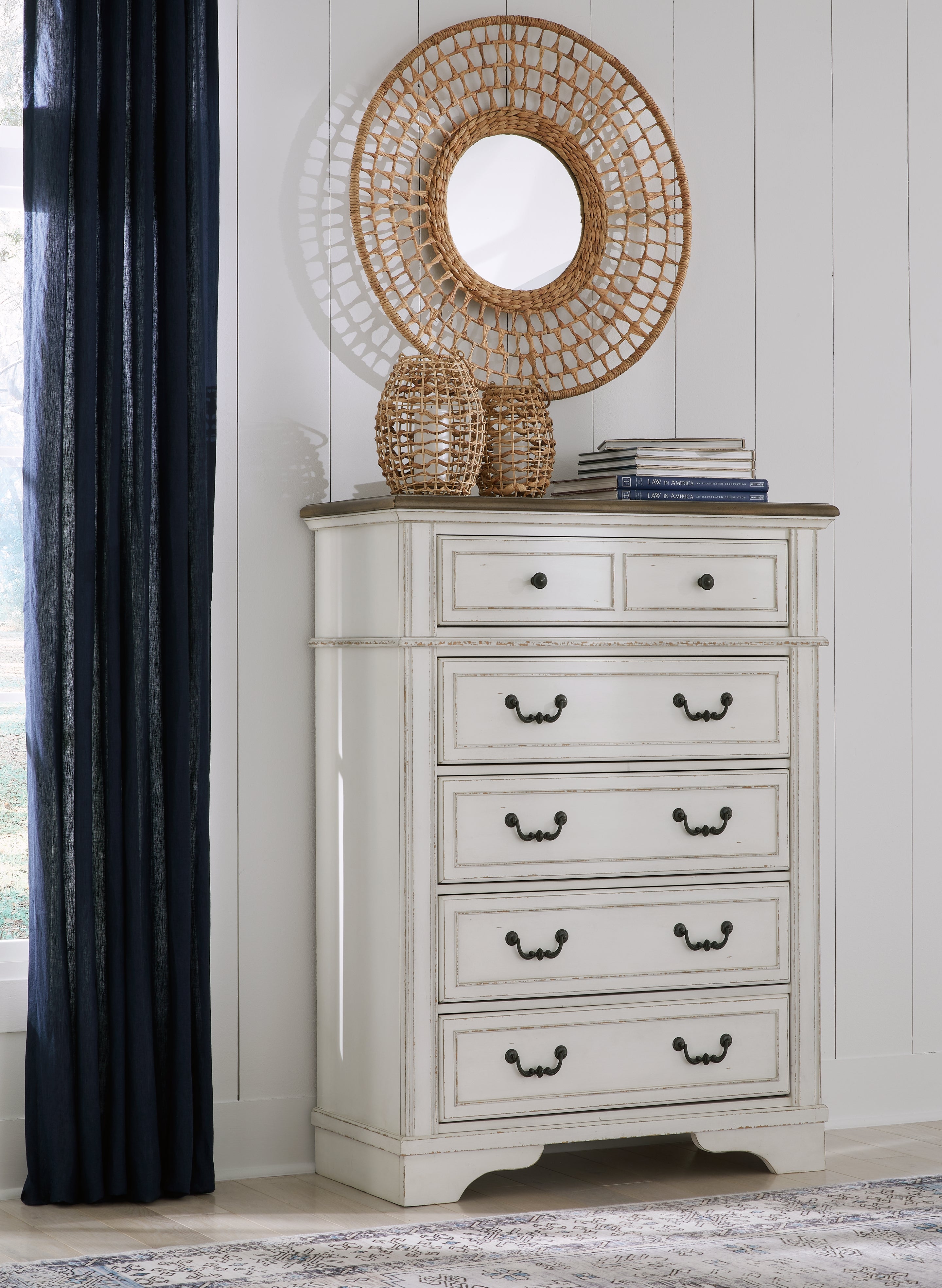 Furniture City Laplace - Ashley Furniture - Blendon Bedroom - Five Drawer Chest - B747-46