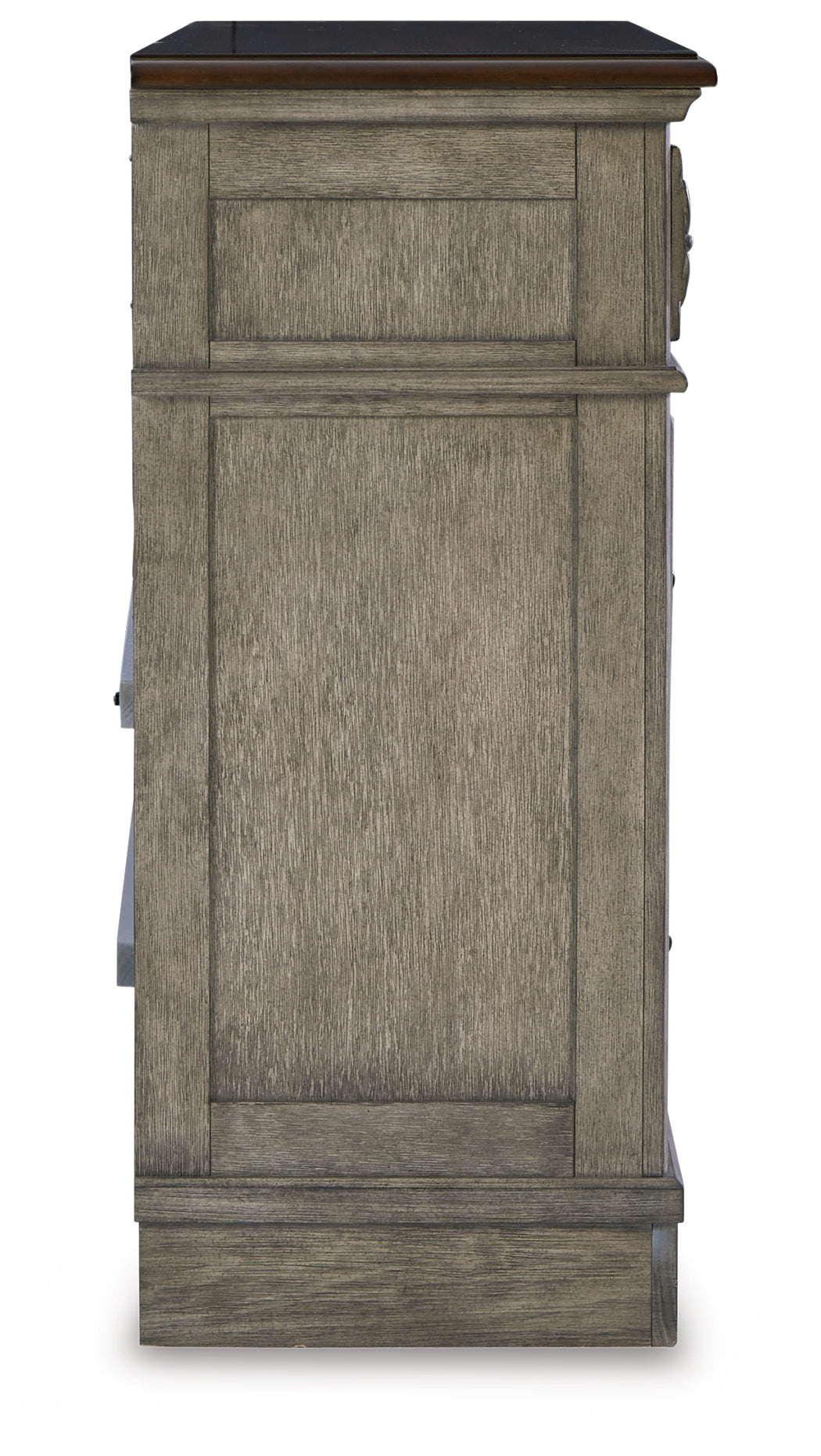 Furniture City Laplace - Ashley Furniture - Lodenbay Bedroom - Three Drawer Night Stand / Antique Gray/Brown - B751-93