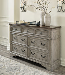 Furniture City Laplace - Ashley Furniture - Lodenbay Bedroom - Three Drawer Night Stand / Antique Gray/Brown - B751-93