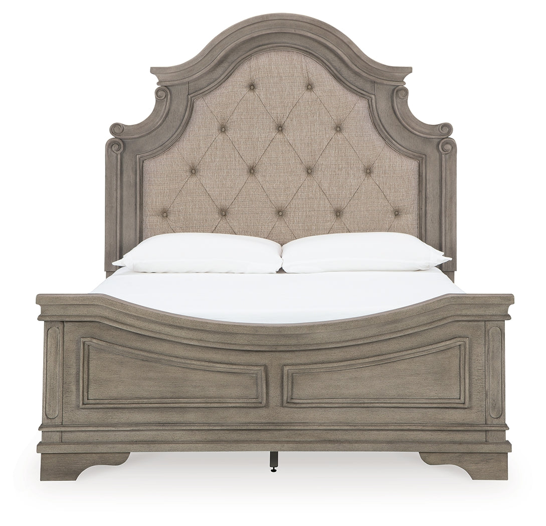 Furniture City Laplace - Ashley Furniture - Lodenbay Bedroom - Queen Panel Bed / Antique Gray - B751B2