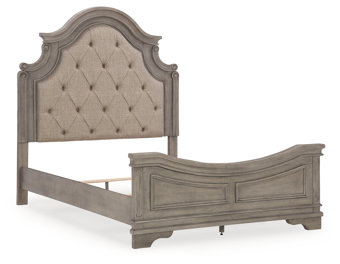 Furniture City Laplace - Ashley Furniture - Lodenbay Bedroom - Queen Panel Bed / Antique Gray - B751B2