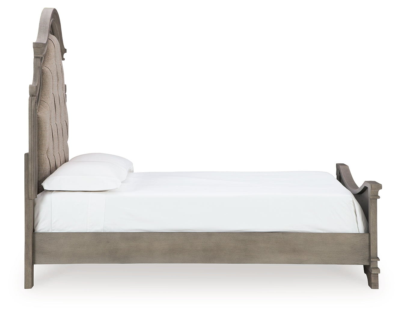 Furniture City Laplace - Ashley Furniture - Lodenbay Bedroom - Queen Panel Bed / Antique Gray - B751B2