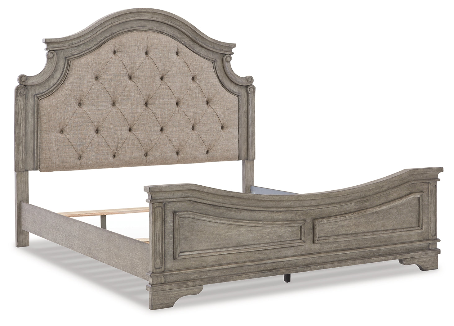 Furniture City Laplace - Ashley Furniture - Lodenbay Bedroom - King Panel Bed / Antique Gray - B751B4