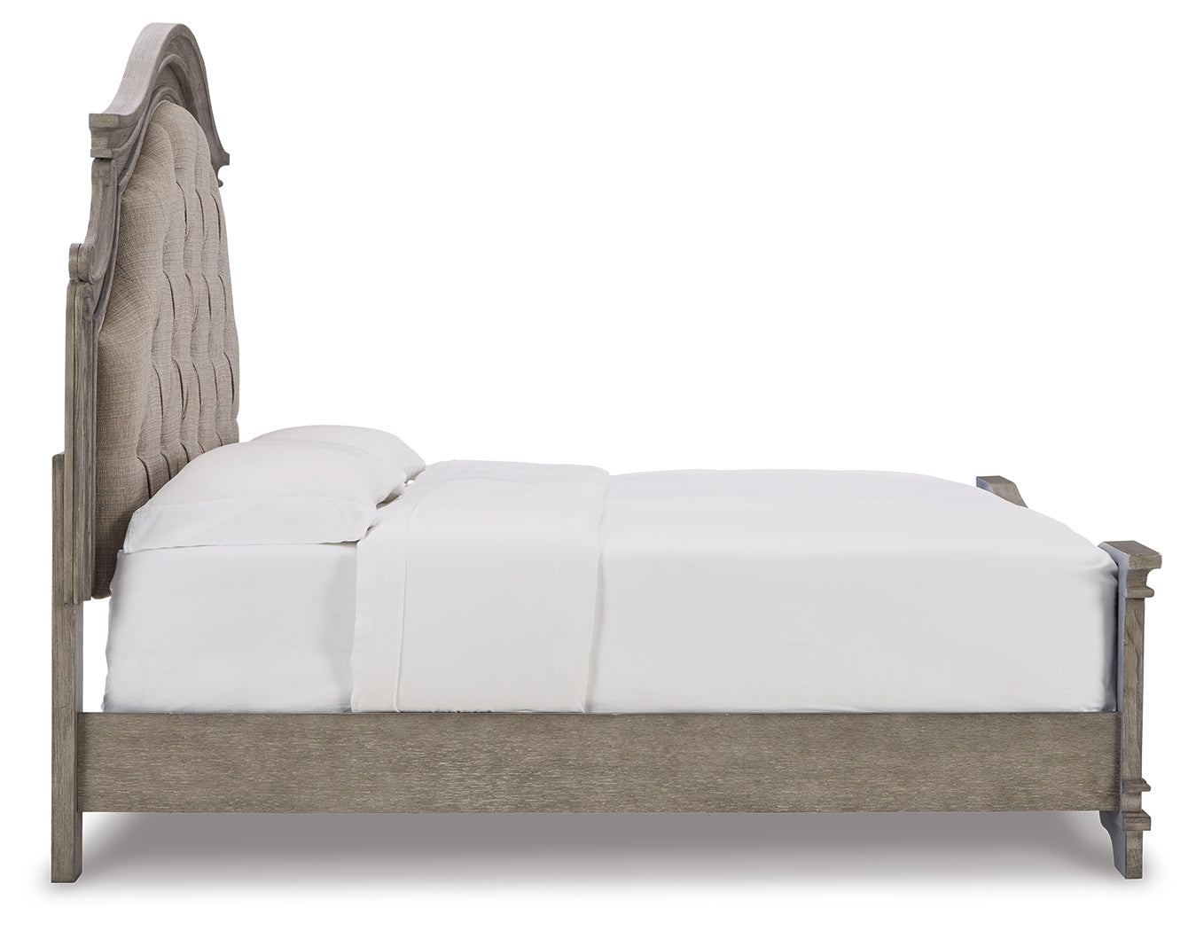 Furniture City Laplace - Ashley Furniture - Lodenbay Bedroom - California King Panel Bed / Antique Gray - B751B5