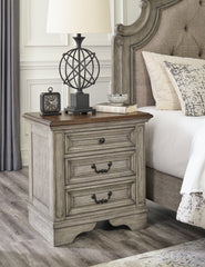 Furniture City Laplace - Ashley Furniture - Lodenbay Nightstand - Three Drawer Night Stand - B751-93