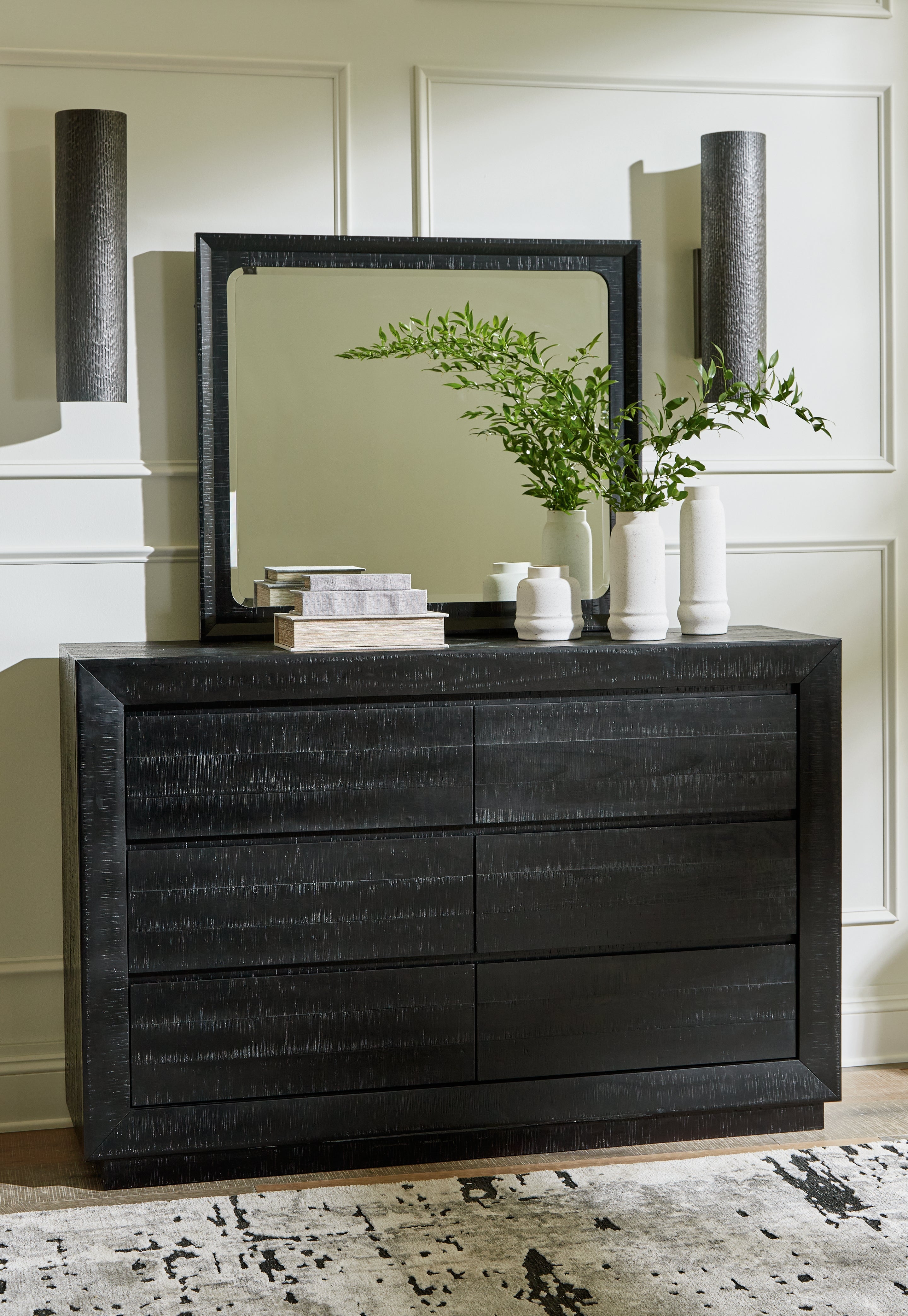 Furniture City Laplace - Ashley Furniture - Londer Bedroom - Dresser and Mirror - B768B1