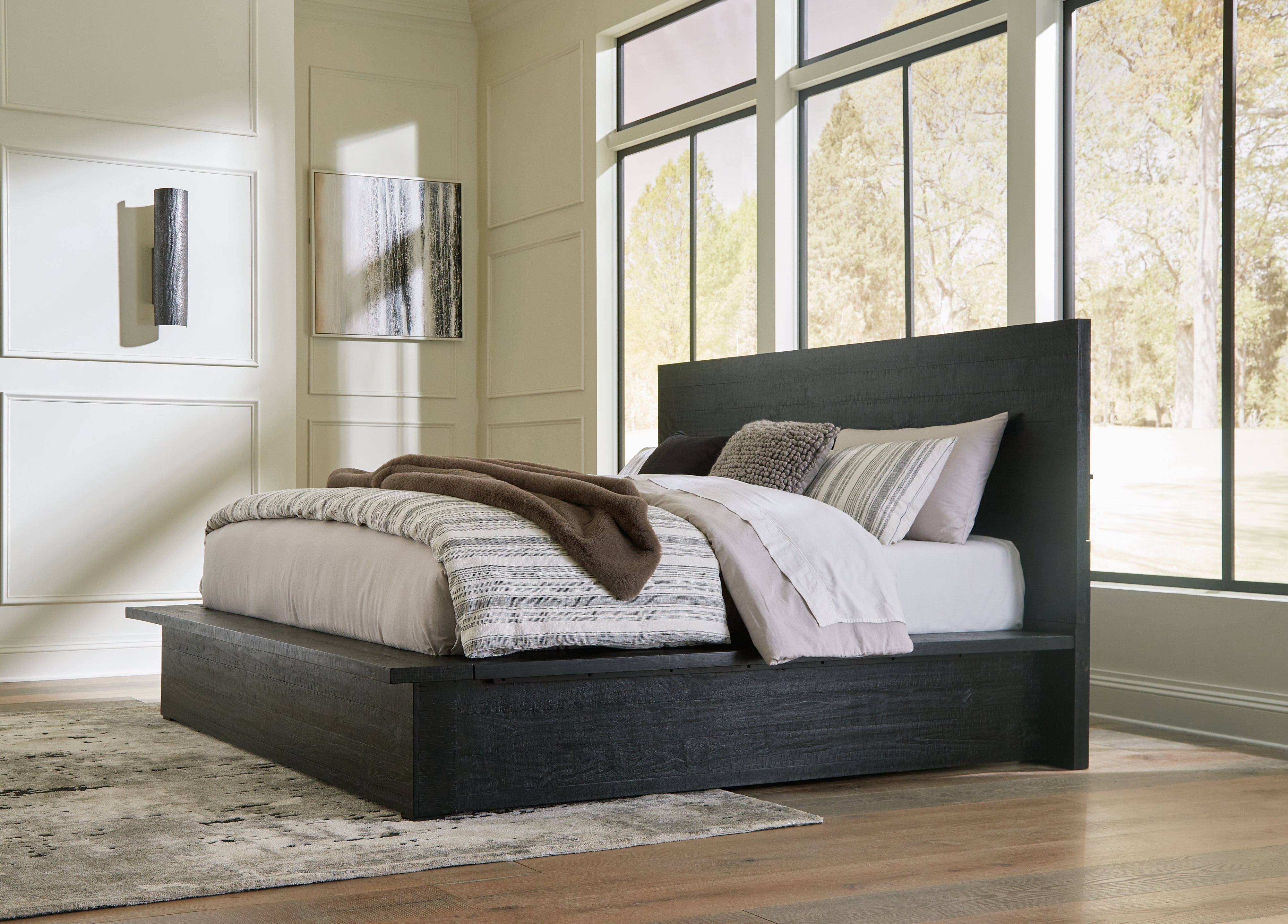 Furniture City Laplace - Ashley Furniture - Londer Bedroom - California King Panel Bed - B768B5