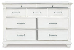Kanwyn King Storage Panel Bed and Dresser