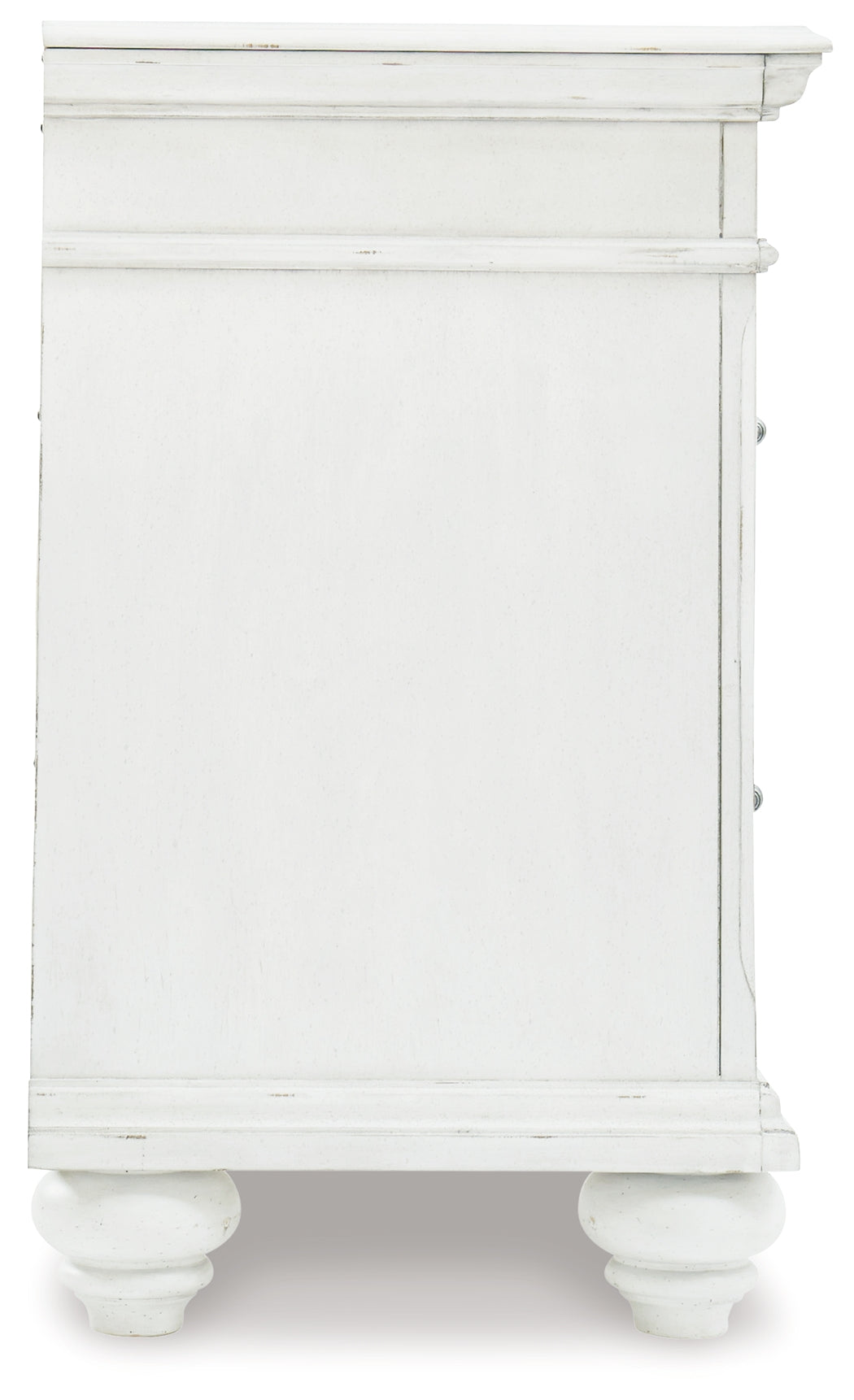 Furniture City Laplace - Ashley Furniture - Kanwyn Bedroom - Three Drawer Night Stand / Whitewash - B777-93