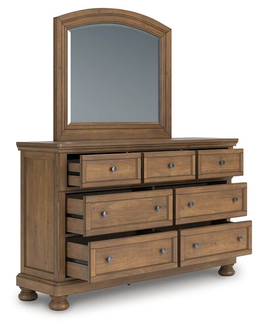 Furniture City Laplace - Ashley Furniture - Feddinger Dresser and Mirror - Dresser and Mirror - PCB779B1