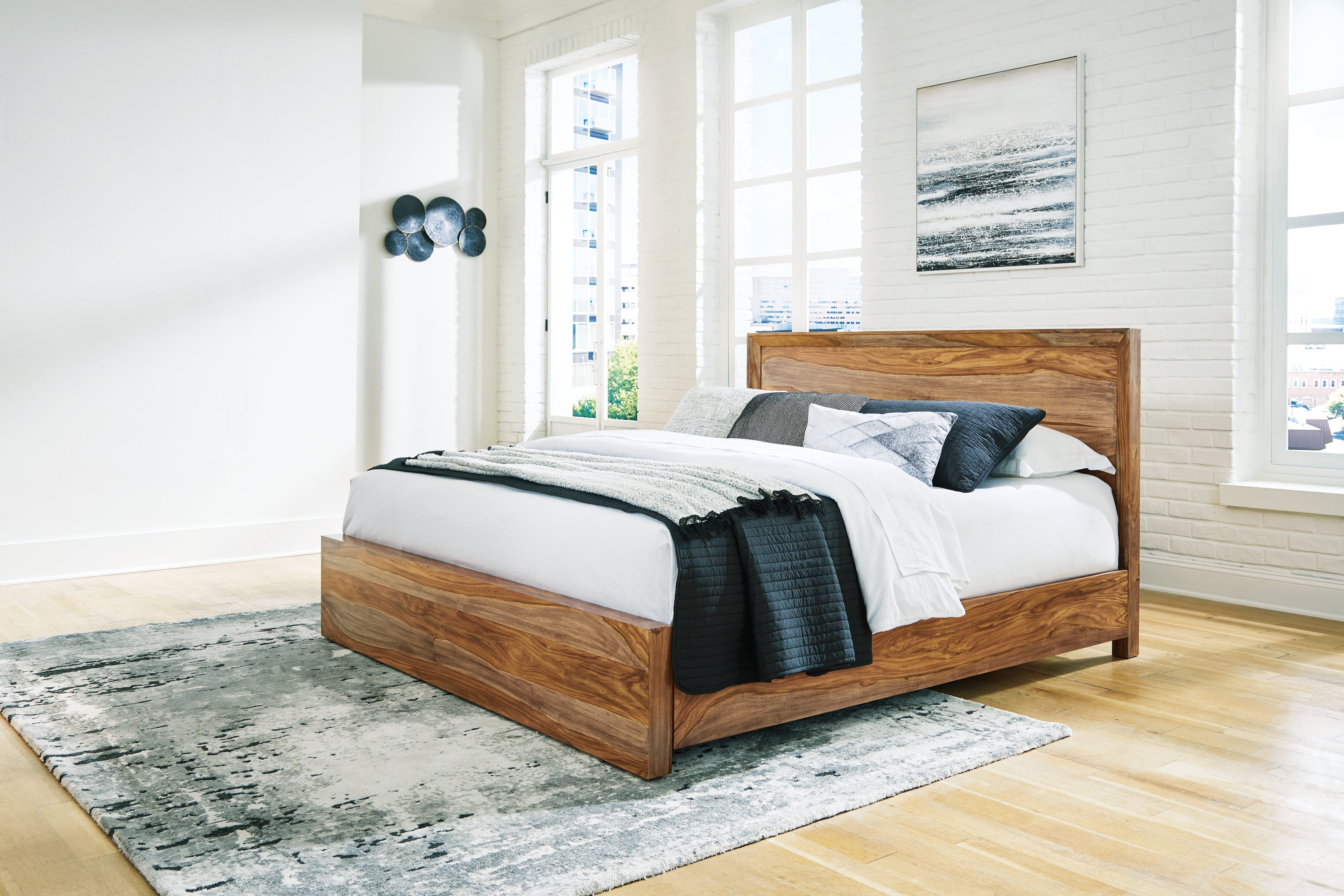 Furniture City Laplace - Ashley Furniture - Dressonni Bedroom - King Panel Bed - B790B4